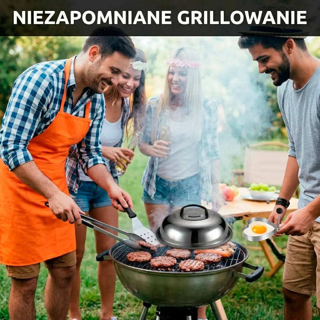 Profesjonalny Zestaw do Grilla 29 elementów – Stal Nierdzewna, Torba, Szpatułki i Akcesoria BBQ - OgnistyGrill